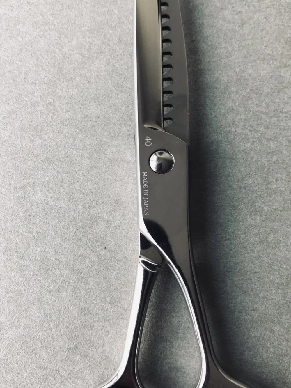 Japanese  Thinning scissors RH-17 Cut rate 40% Cobalt Alloy 6.0 in Made in Japan
